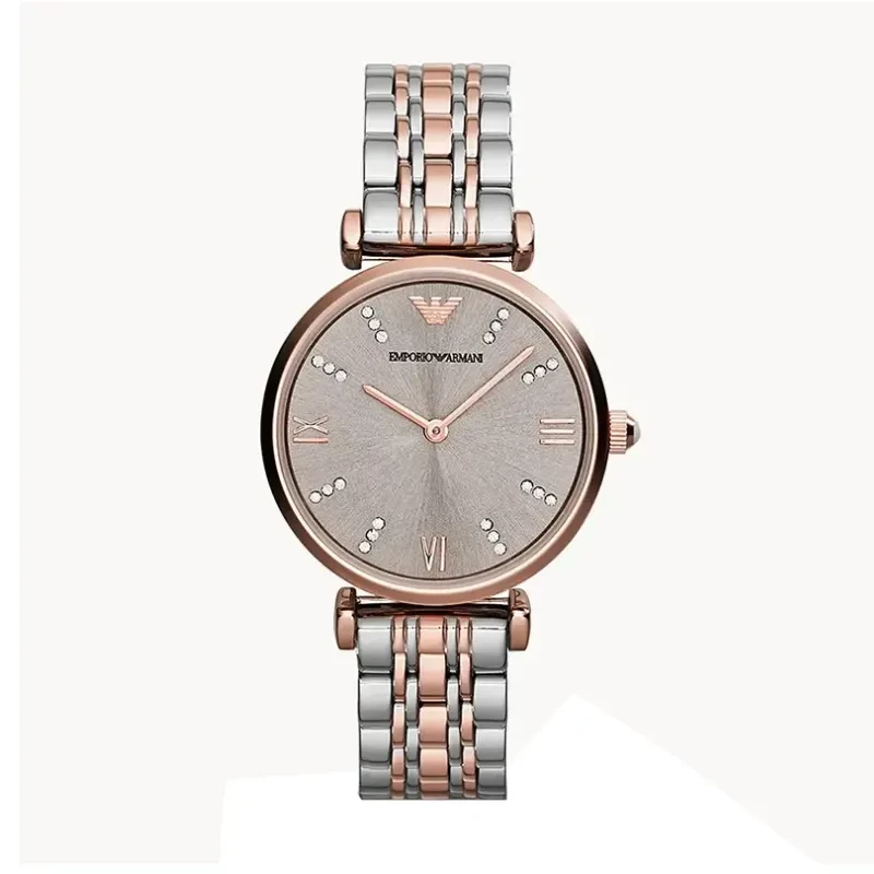 Emporio Armani Classic Grey Dial Fashion Ladies Watch- AR1840